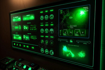 绿色的控的控板背景图片