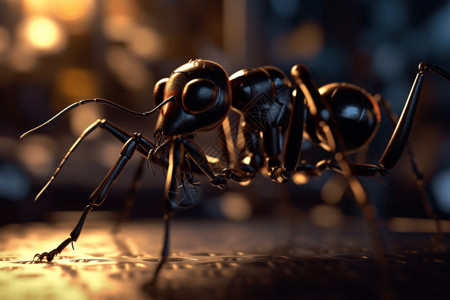 仿生机器人蚂蚁背景图片