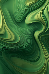 柔和图案抽象3D流体图案设计图片