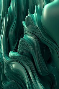 钠长石玉3D玉绿色背景设计图片