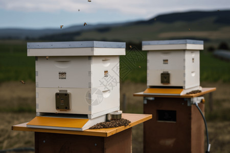 智能养蜂技术广泛应用高清图片