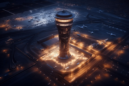 机场跑道建设设计图背景图片