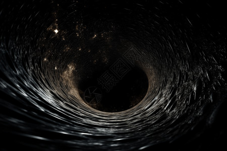 黑洞隧道宇宙太空黑洞插画
