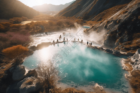 天目湖御水温泉地热温泉设计图片