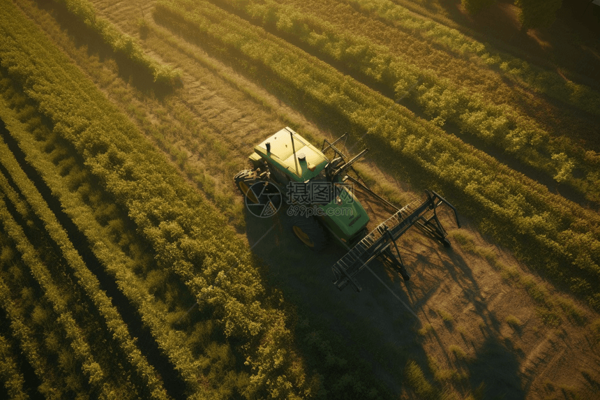 农业除草机器人图片