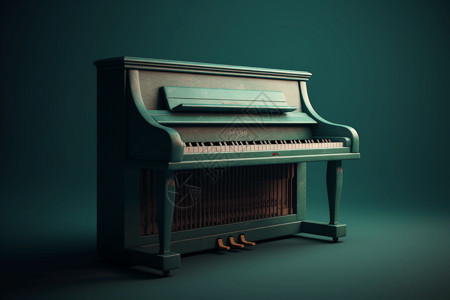 钢琴3d素材3d钢琴背景