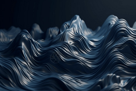 抽象3D流体背景图片