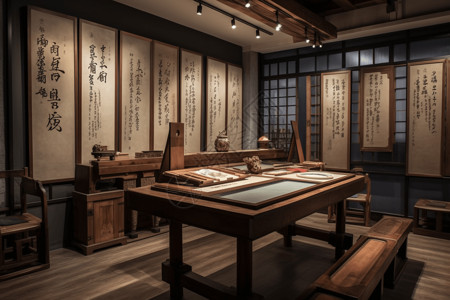 中国传统绘画和书法作品高清图片