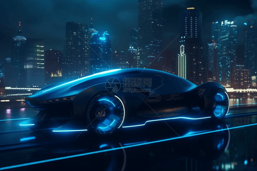 未来科技汽车图片