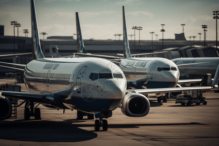 航空机场机场班车设计图片