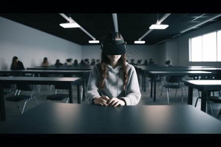 虚拟现实教室图片