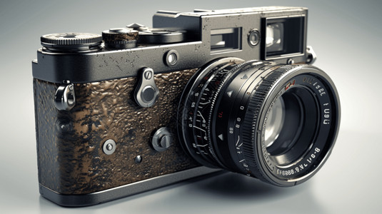 相机局部展示复古相机设计图片