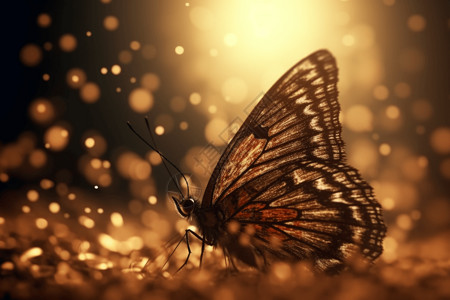 花斑蝴蝶背景图片