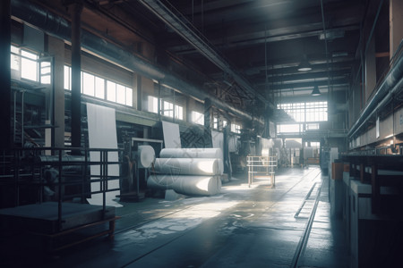 造纸厂背景图片