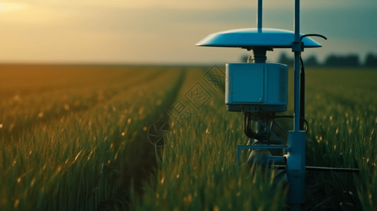 智能的农业监控科技图片
