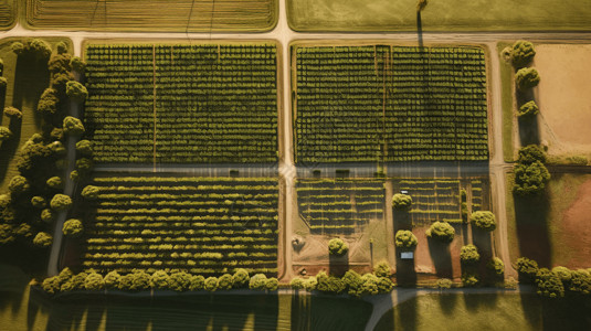 农田灌溉系统高清图片