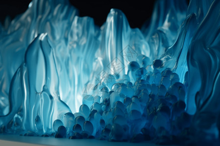 特写塑料塑料质感的3D背景设计图片