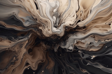 米色大理石抽象流体渐变背景设计图片