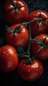 诱人的西红柿高清图片