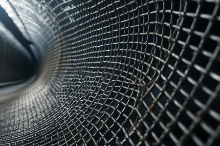 隧道金属网金属铁网高清图片