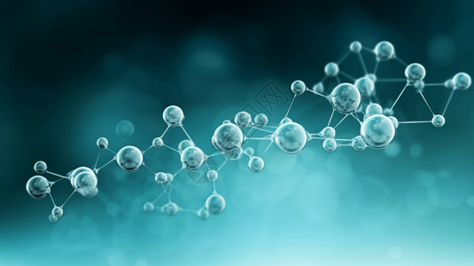 分子结构背景背景图片