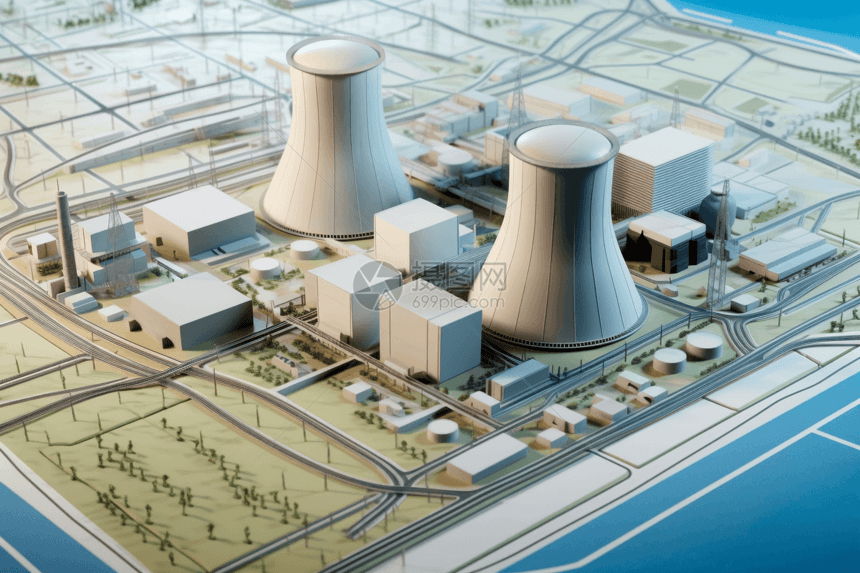 工业核电站图片