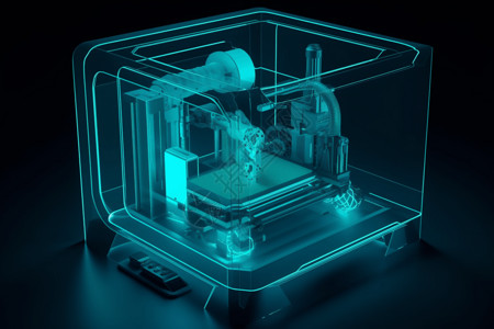 3D打印机模型高清图片