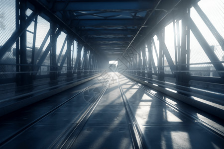 公路桥的工程背景图片