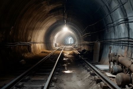 建造一条公路隧道图片