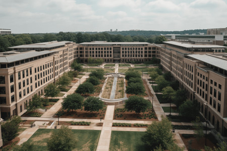 大学校园背景图片