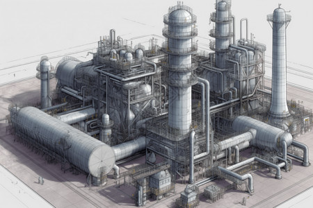 气化发电厂设计图片