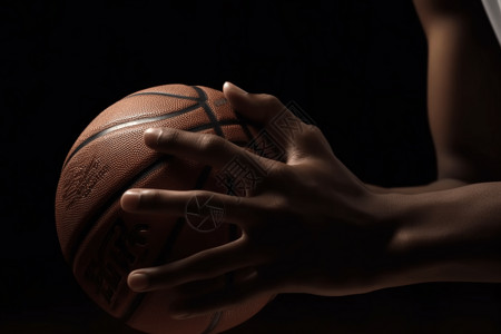 篮球运动员的手图片