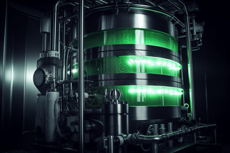 机械化沼气反应堆背景图片