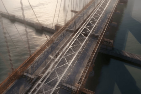 海上的大桥图片