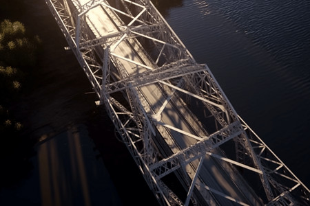 悬索桥的桥面图片