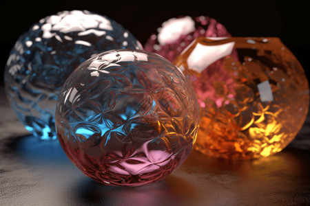 玻璃茶壶柠檬茶精美玻璃状的艺术设计图片