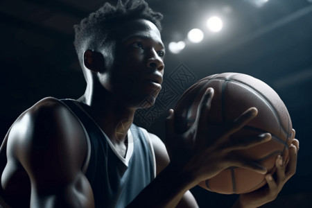 篮球表情篮球运动员表情的细节背景