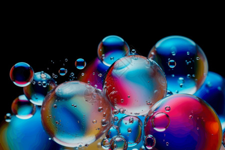 空气泡沫水泡沫的背景