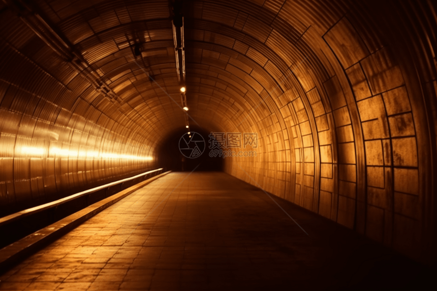 隧道照明图片