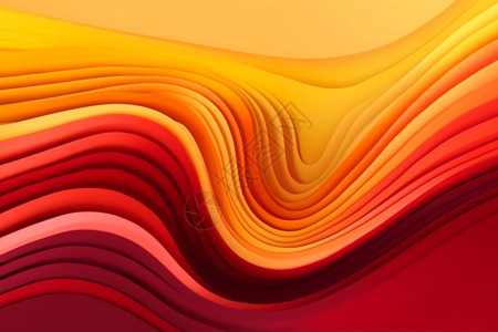 红黄剁椒高级红黄混合流抽象背景设计图片