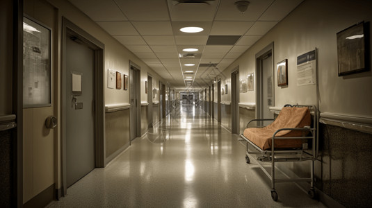 医院走廊图图片