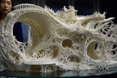 3D打印复杂的结构背景图片