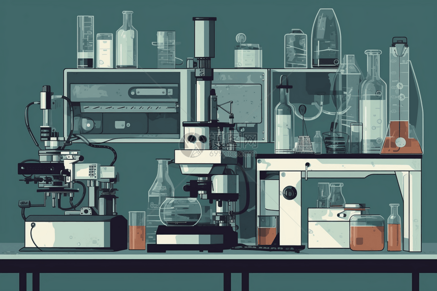实验室器材图片