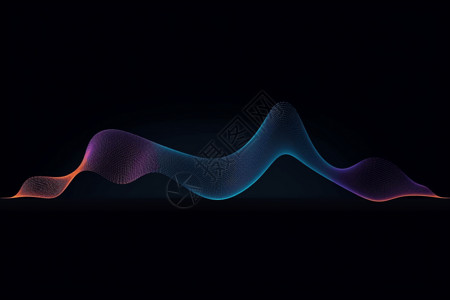 彩色波线运动波线设计图设计图片