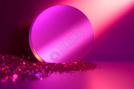 粉红紫光背景图片