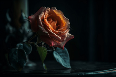 巴洛克风格的玫瑰花图片