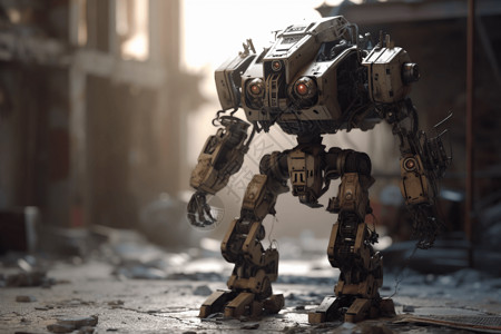 军事模型未来的3D模型机器人设计图片