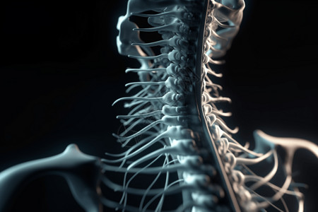 模型高清素材高清的脊髓特写设计图片