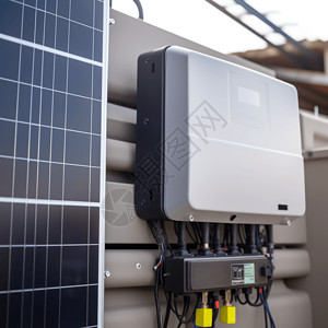 太阳能充电装置背景图片