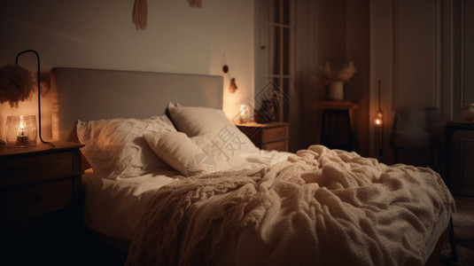 舒适的卧室图片
